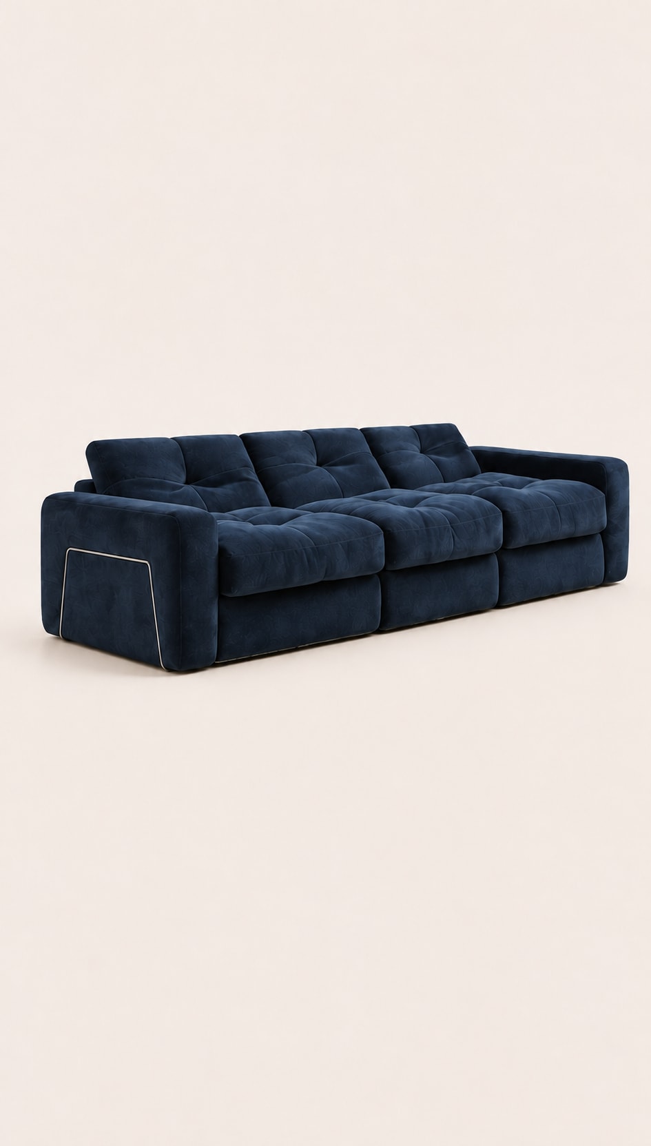 Navy Three-Seat